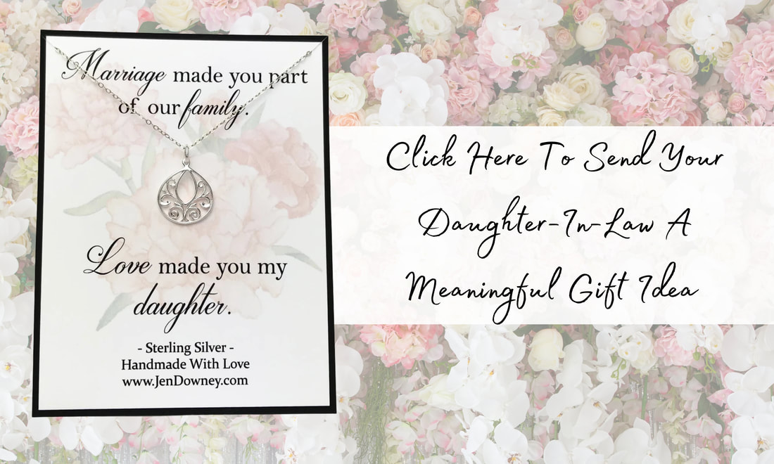 meaningful daughter in law quote gift idea
