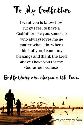 Godfather poem meaningful words for godparent
